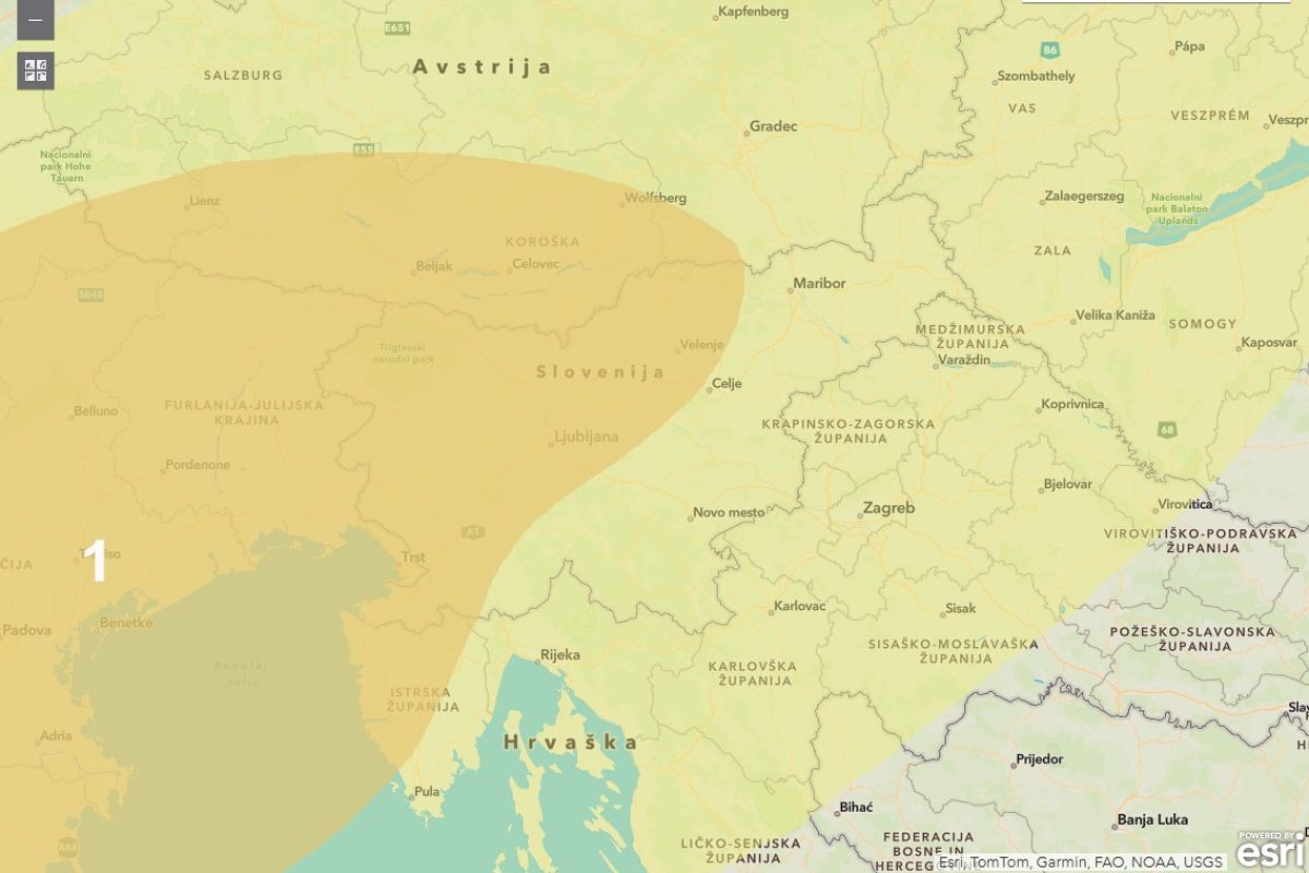 Storm alarm map | 14.05.2026