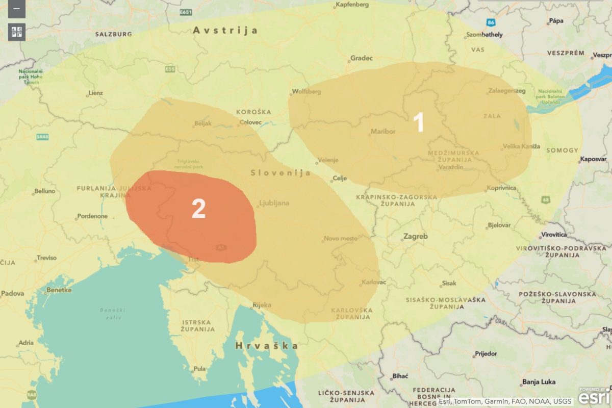 Storm alarm map | 27.05.2026