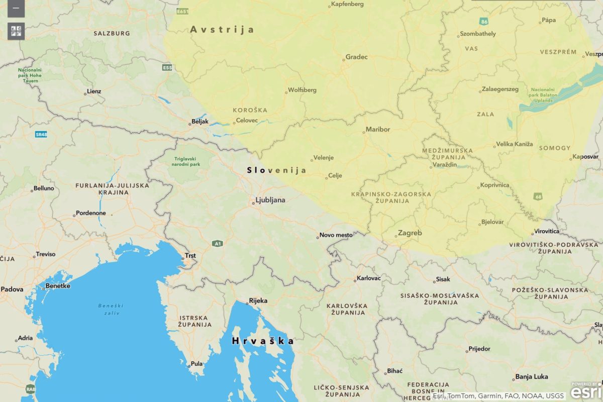 Storm alarm map | 30.05.2026