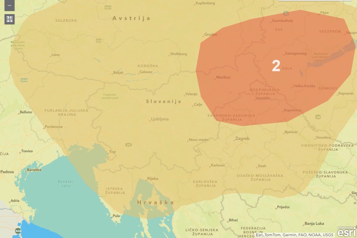 Storm alarm map | 31.05.2026