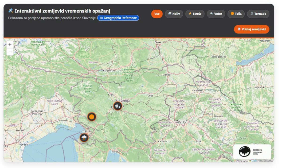 Obvestilo za medije in upravljavce spletnih strani