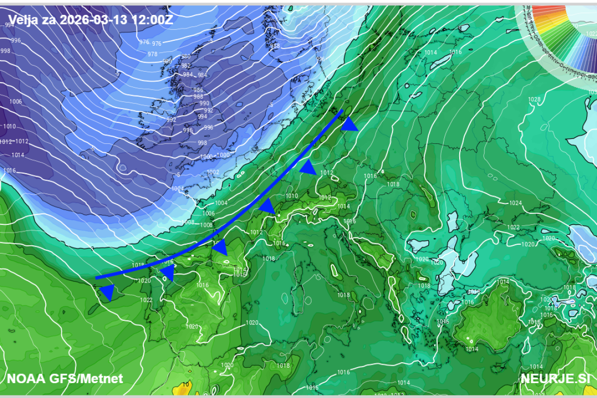 Do konca tedna brez večjih sprememb – še naprej toplo in sončno