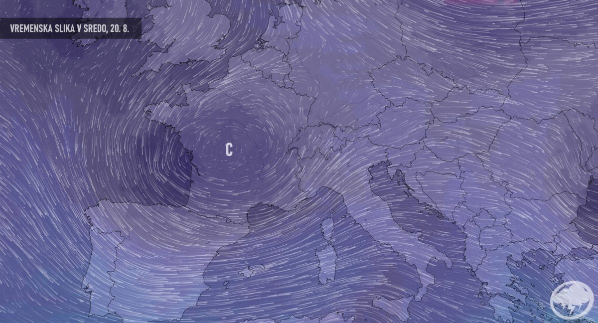 V sredo in četrtek nas čaka pestro vremensko dogajanje.