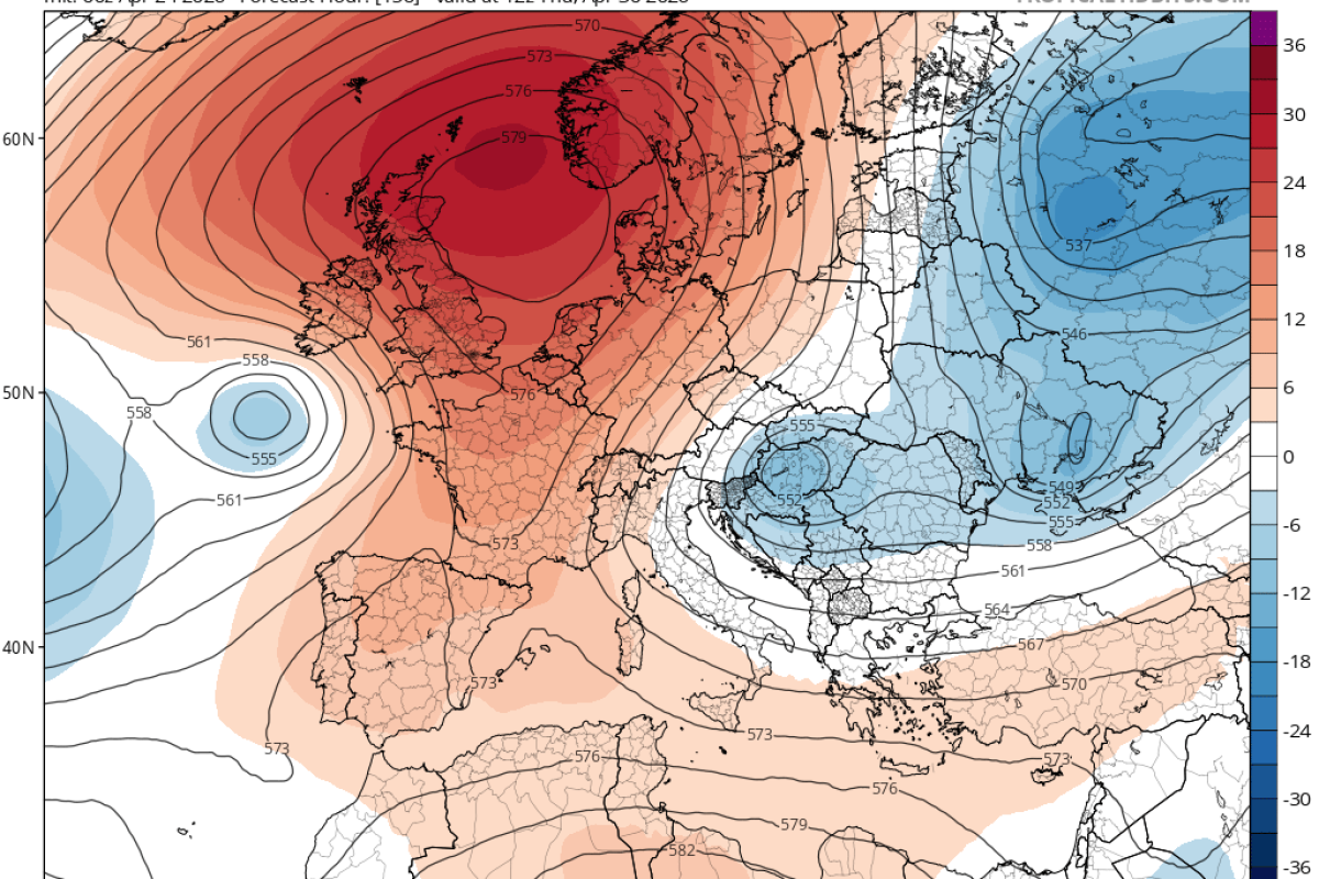 Vreme od 29. 4. do 1. maja – hladneje, ampak brez velike količine padavin